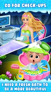 Newborn mermaid mommy daycare screenshot 4