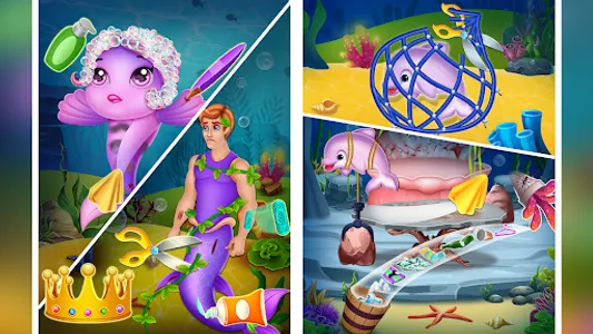 Newborn mermaid mommy daycare screenshot 5