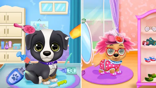 Labrador dog salon - pet games screenshot 12