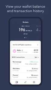 Wollo Wallet screenshot 2