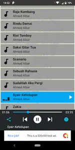 Lagu AHMAD ALBAR Populer OFFLI screenshot 1