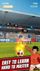 Flick Kick Football Kickoff screenshot 1