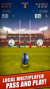 Flick Kick Rugby Kickoff screenshot 2