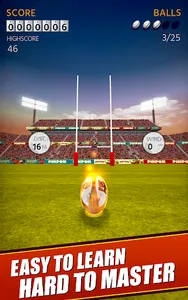 Flick Kick Rugby Kickoff screenshot 4