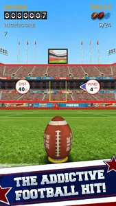 Flick Kick Field Goal Kickoff screenshot 0