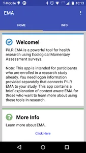 PiLR EMA screenshot 1