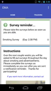 PiLR EMA screenshot 3