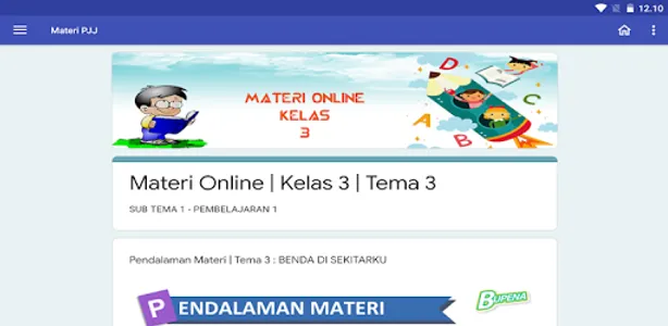 Materi PJJ DEMO screenshot 0
