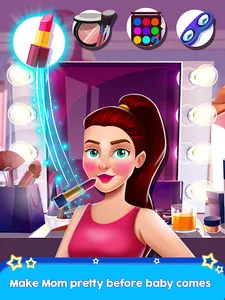 Pregnant Mom Game Newborn Twin screenshot 0