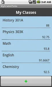 My Grades To Go screenshot 0