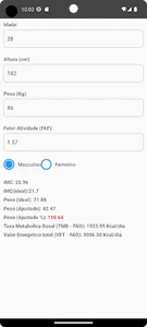 Nutri Calculator screenshot 0