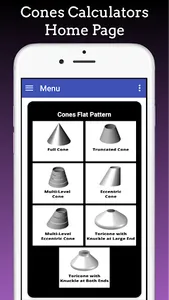 Cones Calculators Pro screenshot 0