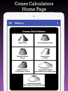 Cones Calculators Pro screenshot 8