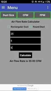 Duct Calculator screenshot 6