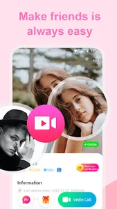 Pink – chat and call screenshot 2