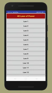 48 Laws of Power [Hindi] screenshot 0