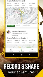 Trailforks screenshot 4