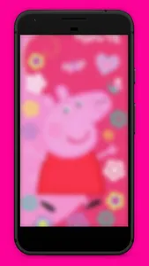 Pink Pig Wallpaper HD screenshot 2