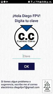 Cuentas Claras screenshot 1