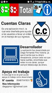 Cuentas Claras screenshot 6