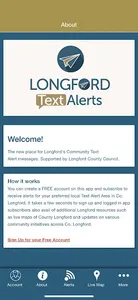 LongfordTextAlert.ie screenshot 0