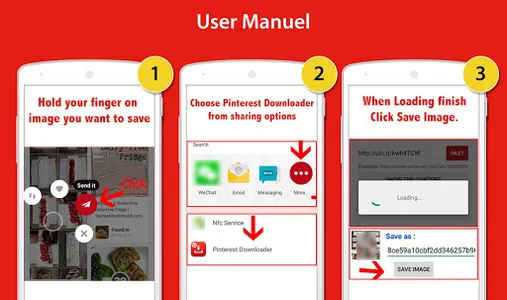 Pinsave - Image Downloader for screenshot 0