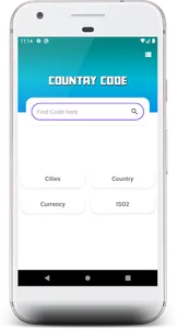 Country Code App screenshot 1