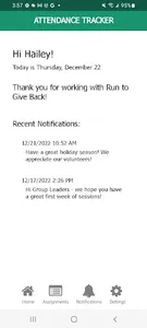 Pinwheel Attendance App screenshot 0