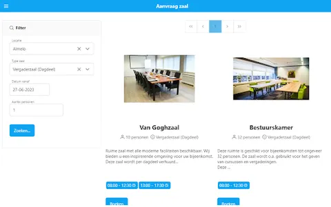 Zaalagenda screenshot 1