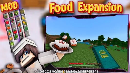 Food Mods for Minecraft PE screenshot 0