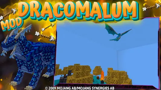 Dragons Dracomalum: MCPE Mods screenshot 3