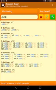 Word Expert (for SCRABBLE) screenshot 10