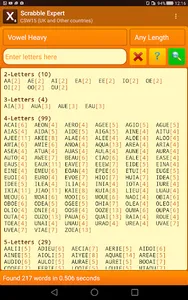 Word Expert (for SCRABBLE) screenshot 12