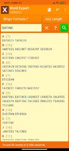 Word Expert (for SCRABBLE) screenshot 4