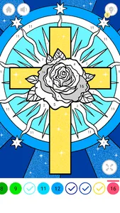 Bible Coloring Book by Number screenshot 4