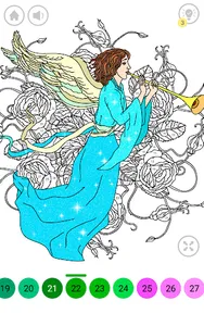 Bible Coloring Book by Number screenshot 8