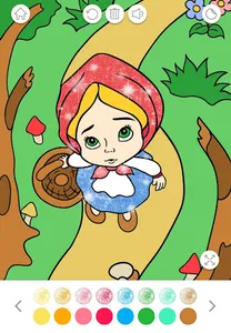 Glitter Coloring Game for Kids screenshot 7