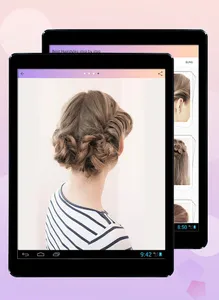 Hairstyles step by step screenshot 10