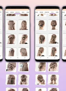 Hairstyles step by step screenshot 11