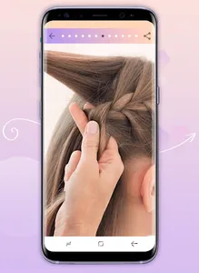 Hairstyles step by step screenshot 4