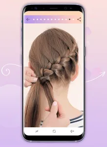 Hairstyles step by step screenshot 6