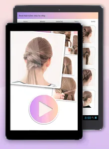 Hairstyles step by step screenshot 8