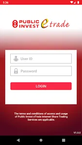 Public Invest eTrade screenshot 0