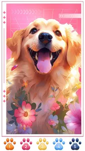 Dog Coloring, Color by number screenshot 13