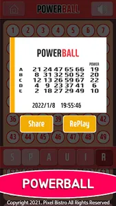 MegaBall Lottery Num Generator screenshot 4