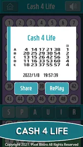 MegaBall Lottery Num Generator screenshot 7