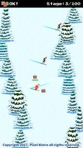 Santa Ski vs Zombies Ski screenshot 0