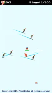 Santa Ski vs Zombies Ski screenshot 1