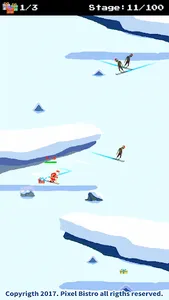 Santa Ski vs Zombies Ski screenshot 2