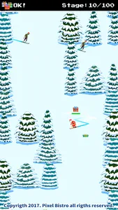 Santa Ski vs Zombies Ski screenshot 3